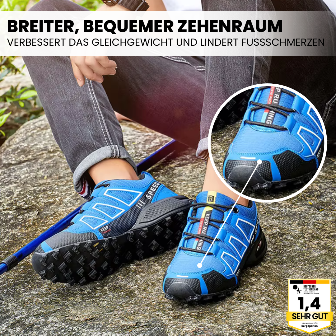 OrthoTrekking - Ergonomische schmerzlindernde Trekking u.- Wanderschuhe