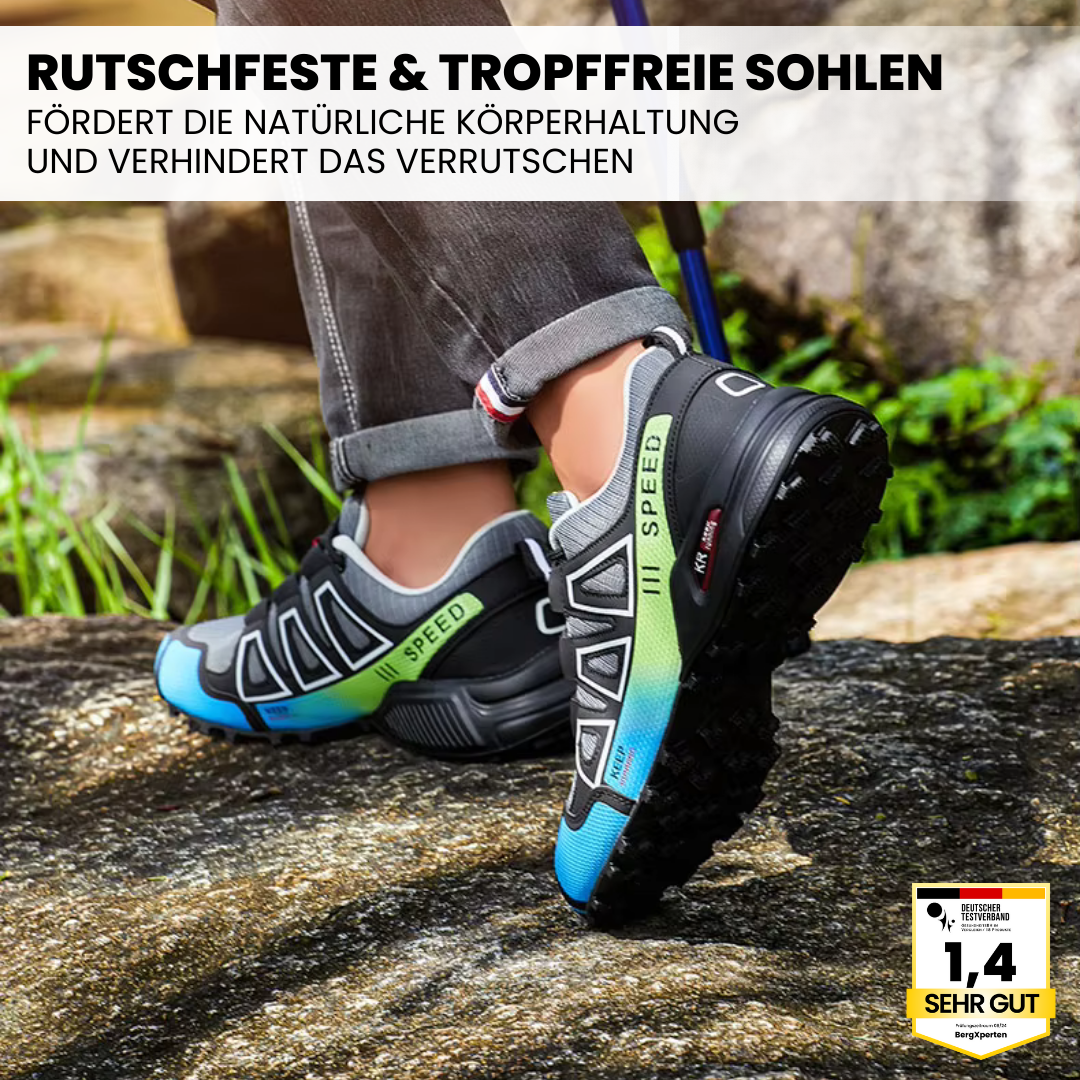 OrthoTrekking - Ergonomische schmerzlindernde Trekking u.- Wanderschuhe