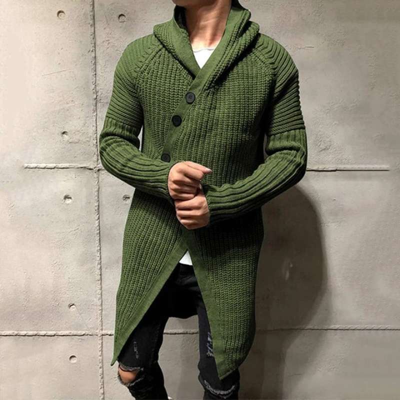 Henrik - Warme Strickjacke aus weicher Baumwolle