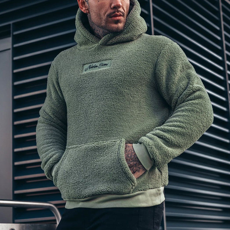 Renzo™ – Modischer Plüsch-Hoodie