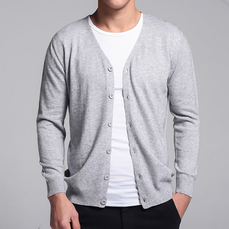 Bastian - Klassischer Cardigan mit Knopfleiste