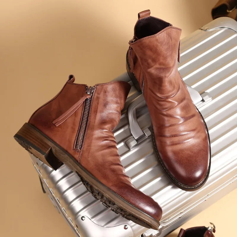 Owens | Chelsea-Stiefel aus Leder