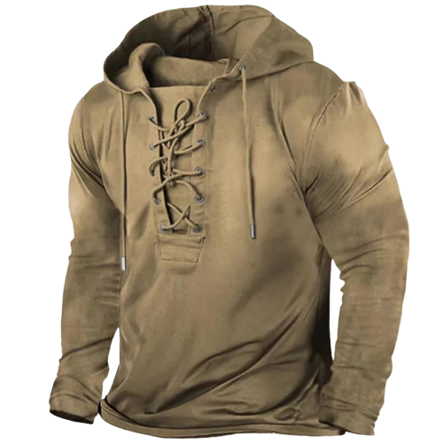 Julian - Warmer, robuster Pullover mit Seitentaschen